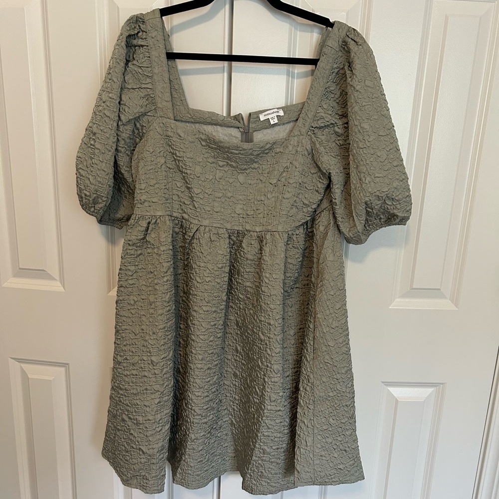 Sage Maternity Dress